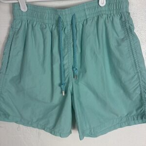 Vilebrequin Board Shorts Men's Size M Swim Trunk Pockets Lined Mint Green